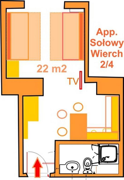 Apartamenty Kubalonka Istebna Habitación foto